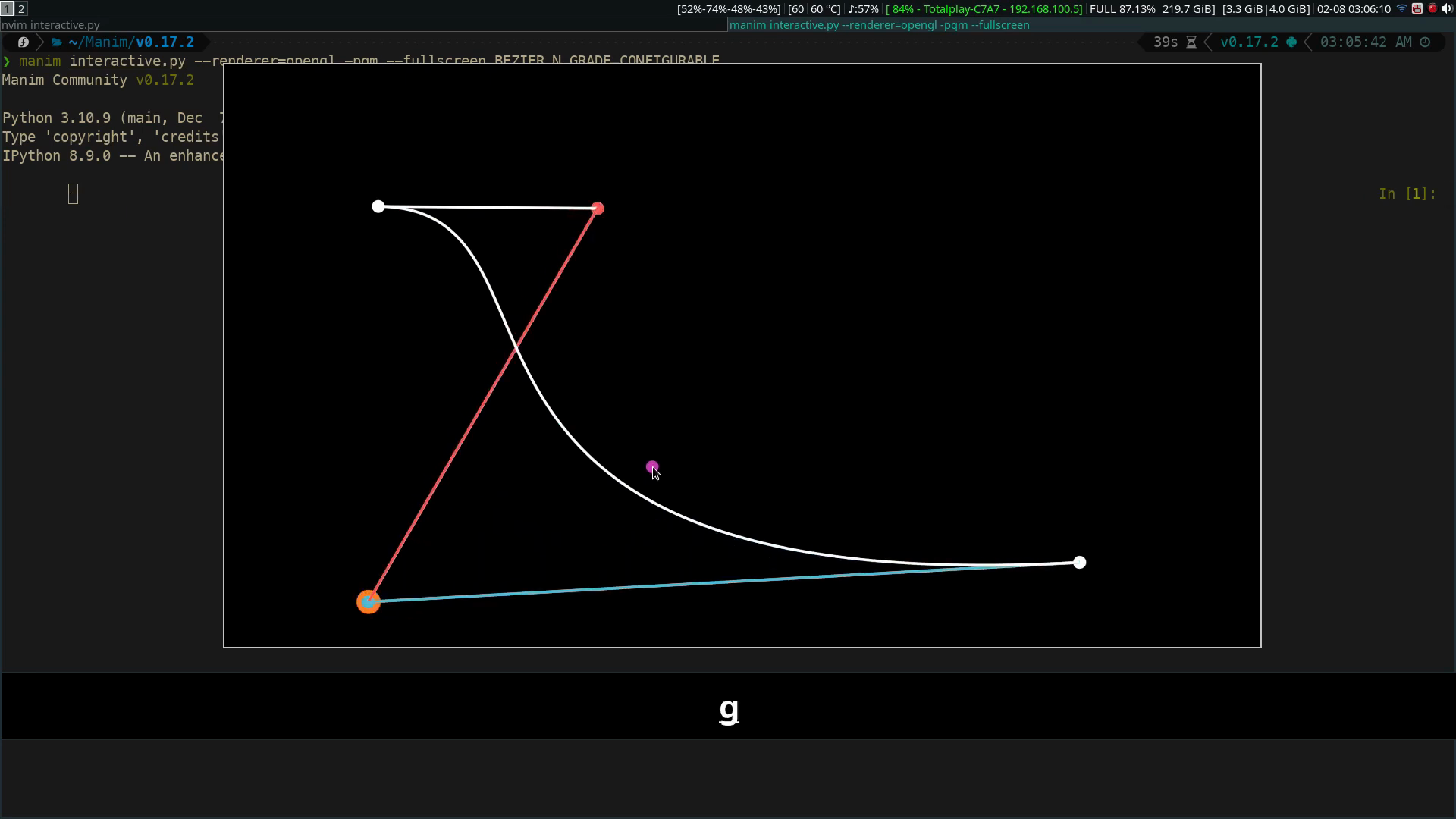 Bezier N grade