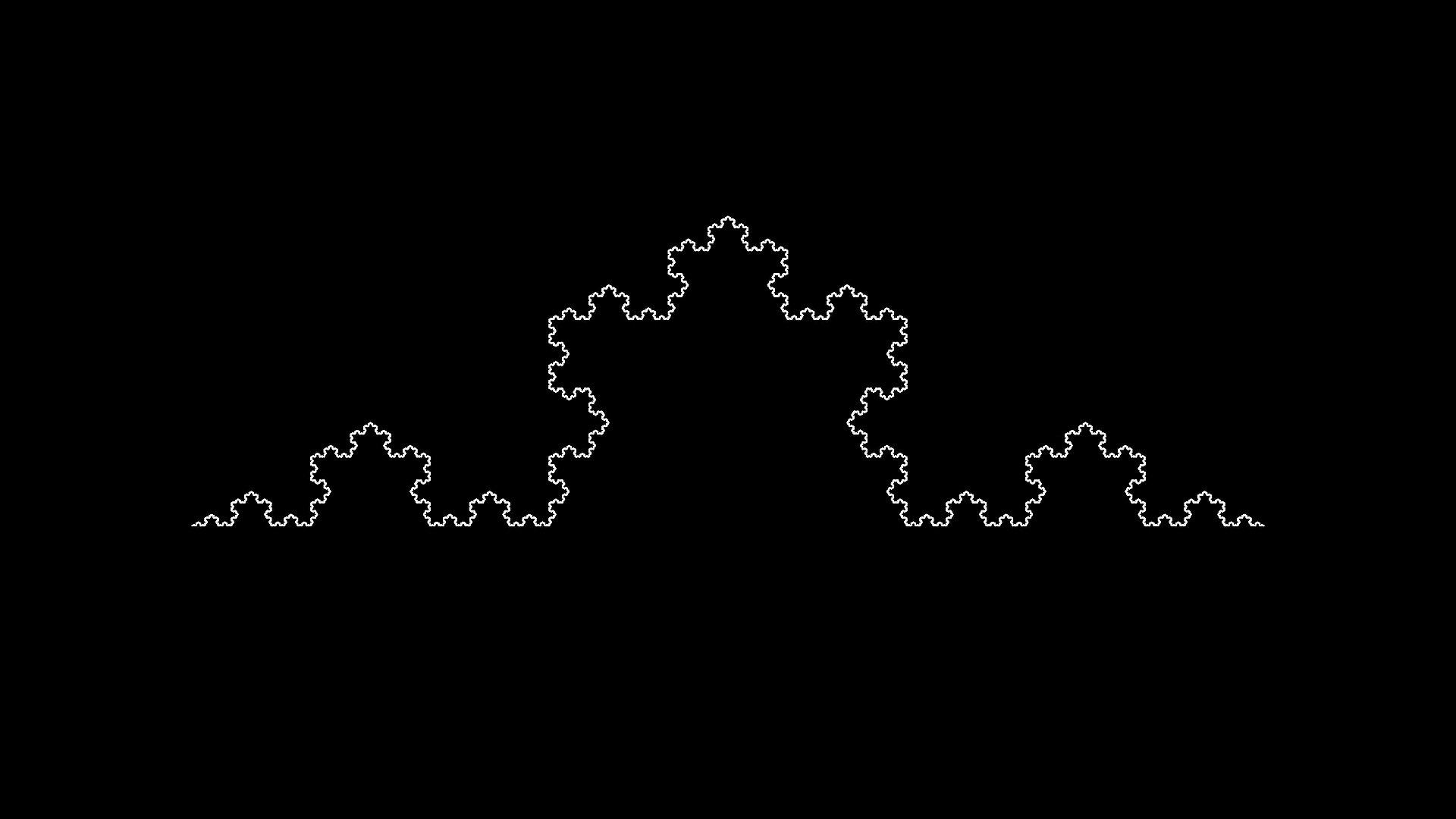 Koch fractal